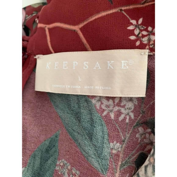 Keepsake Flower Blouse with Ruffle Sleeves - Picture 3 of 3